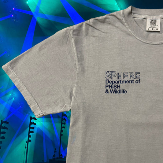 Available Now /// Las Vegas Sphere Department of PHiSH & Wildlife Shirt