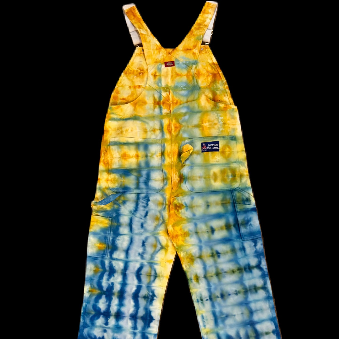 Overall Bibs Dickies Layered Golden Bluebird 34W/ 30L