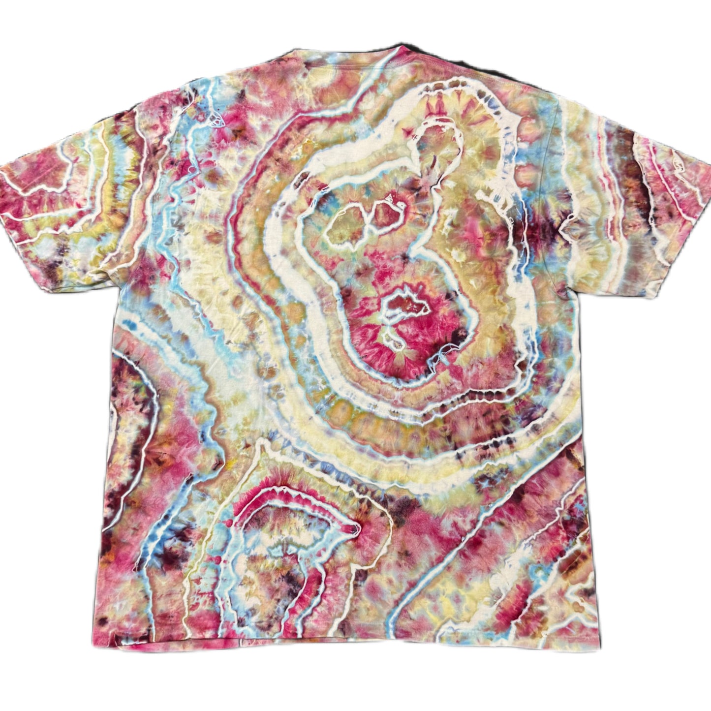 Grateful Mountain Tie Dye Geode Raspberry Warrior Size XXL