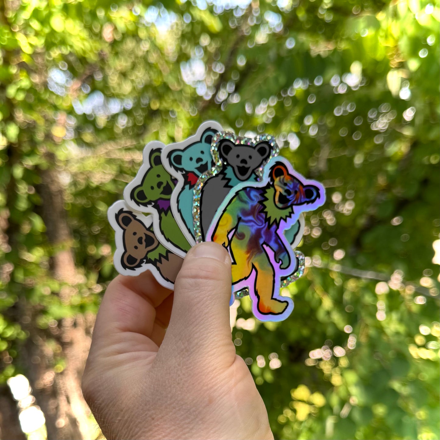 Sticker 5 Pack /// 3” BearSquach Family Slap Pack