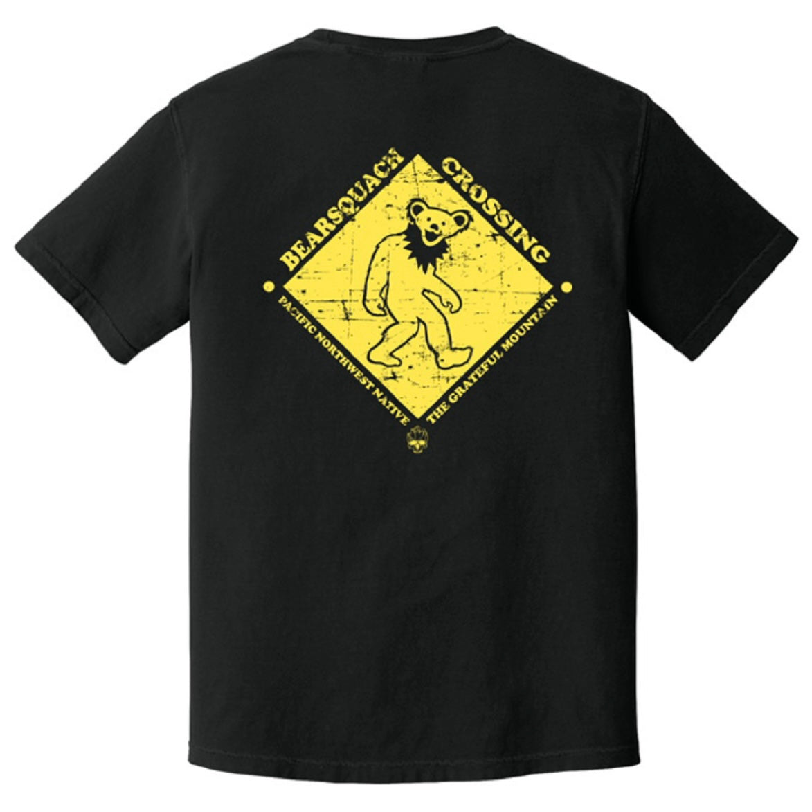 Grateful Mountain BearSquach Crossing Shirt