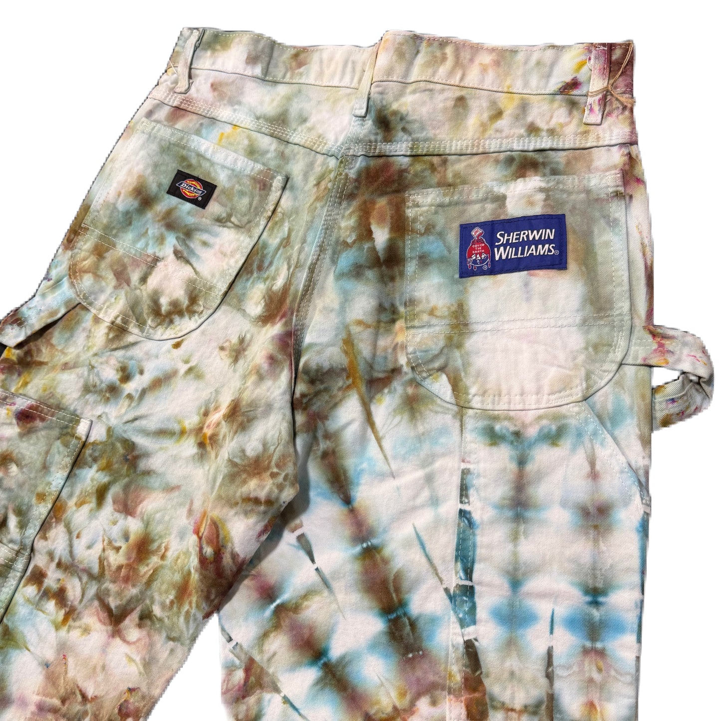 Painter Pants/ Dickies Burst Crump Wild Alpine 30W/ 30L