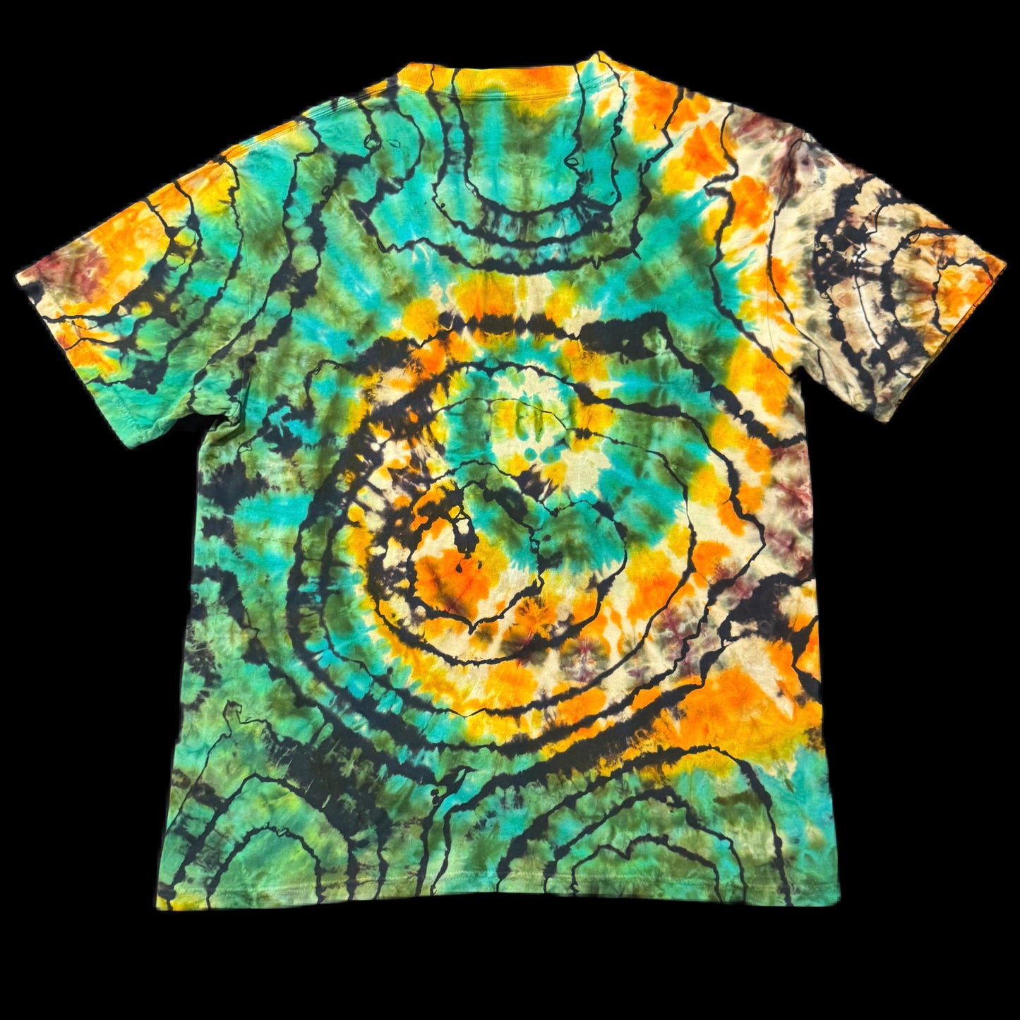 B.M.F.S. // Catch & Release Reverse Hypnosis Emerald Tie Dye (multiple sizes available)