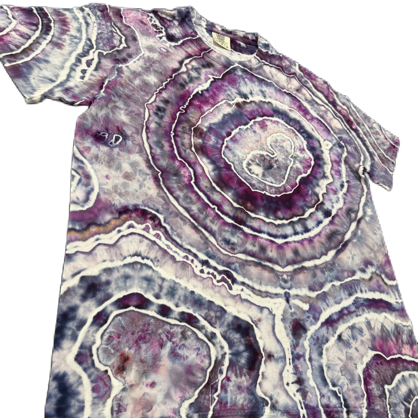 Grateful Mountain Tie Dye Interstellar Purps Geode Size LRG