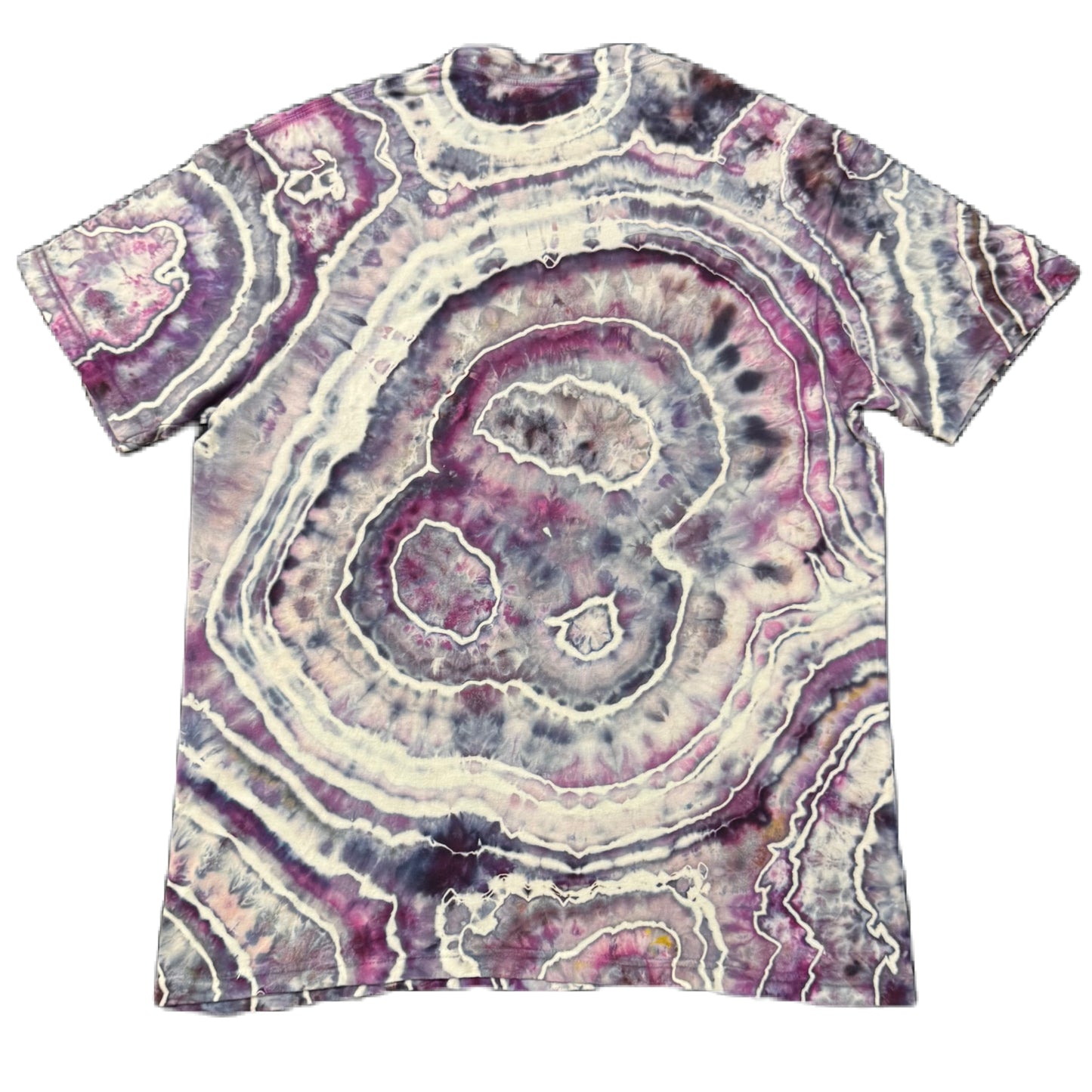 Grateful Mountain Tie Dye Interstellar Purps Geode Size LRG