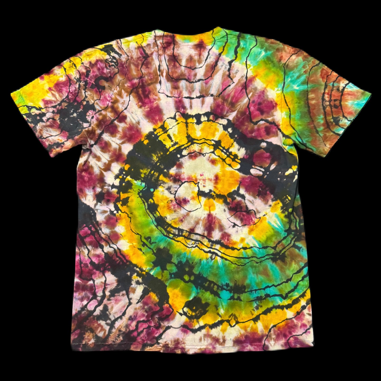 B.M.F.S. // Catch & Release Reverse Hypnosis Maroon Tie Dye (multiple sizes available)