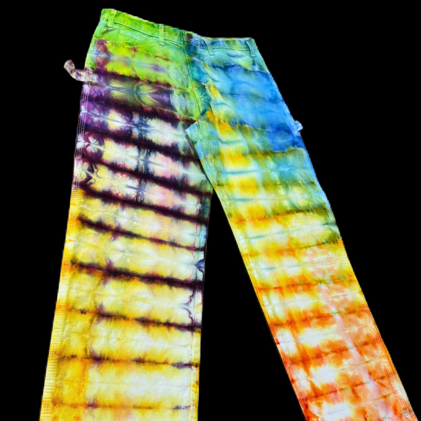 Painter Pants Layered Rainbow Dickies 32W/ 30L