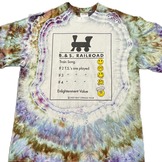 B. & S. Railroad Psychedelic Smokestack Deep Purple & Wild Thing /// Size XL