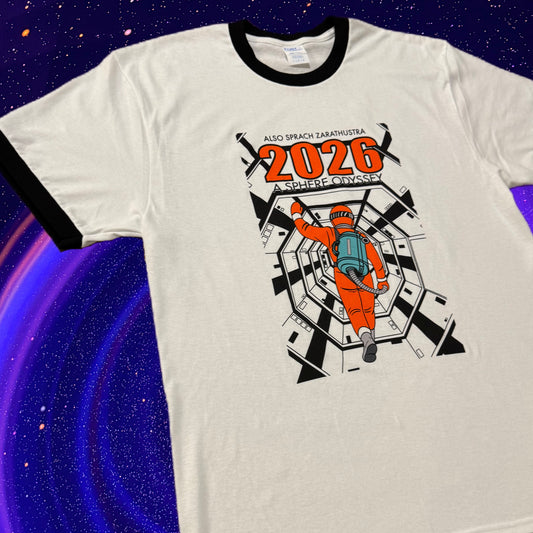 Available Now /// 2026 Sphere Odyssey /// Ringer Tee