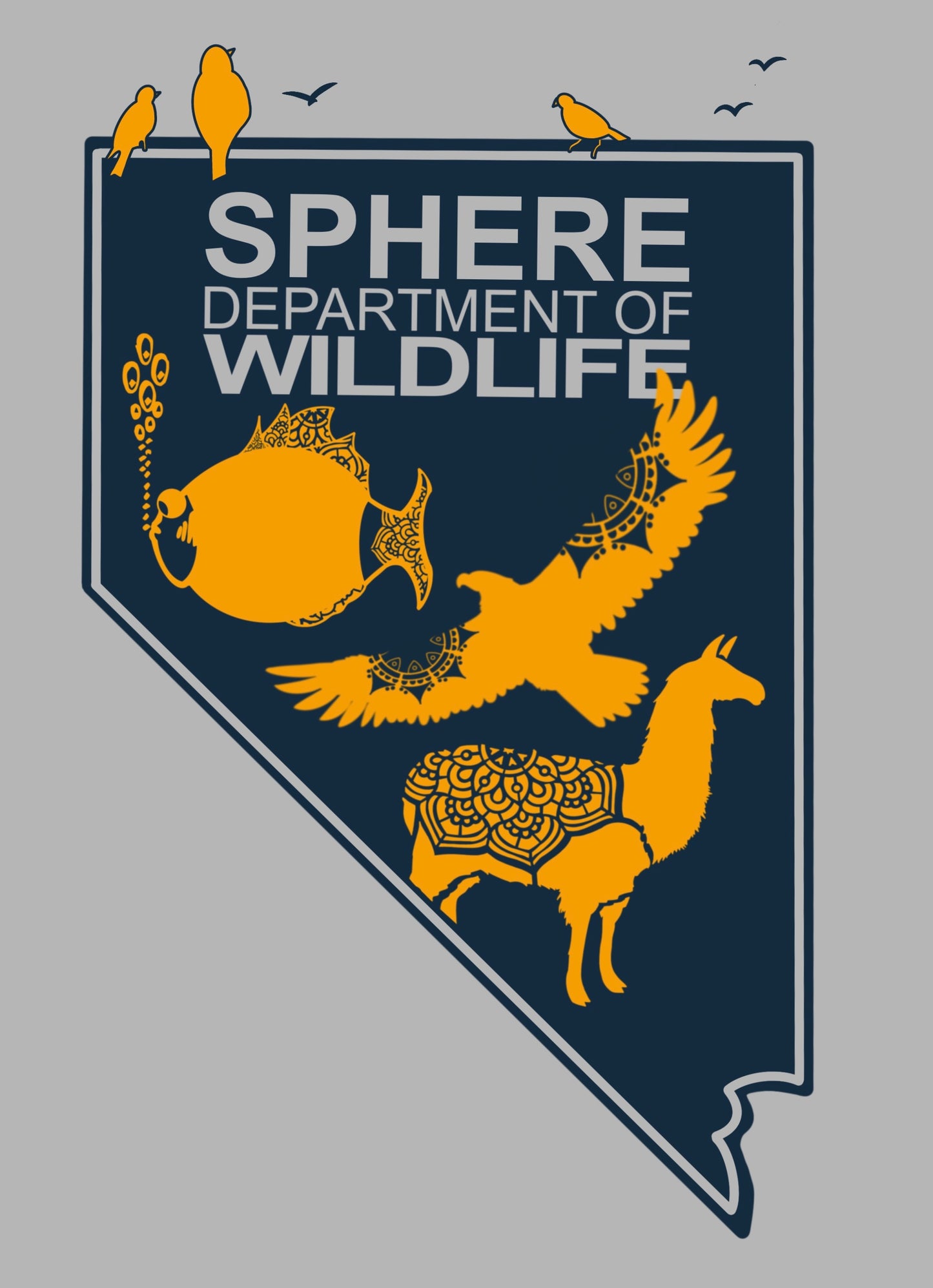 Available Now /// Las Vegas Sphere PHiSH & Wildlife Dept. Shirt