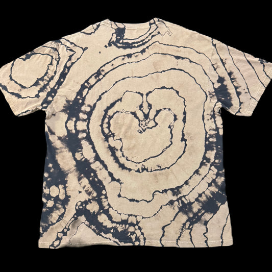 B.M.F.S. // Catch & Release Reverse Mocha Tie Dye Size XXL