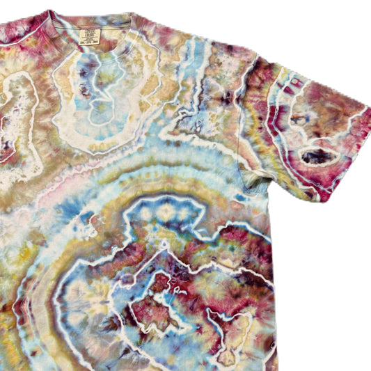 Grateful Mountain Tie Dye Geode Raspberry Warrior Size XXL