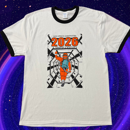 Available Now /// 2026 Sphere Odyssey /// Ringer Tee