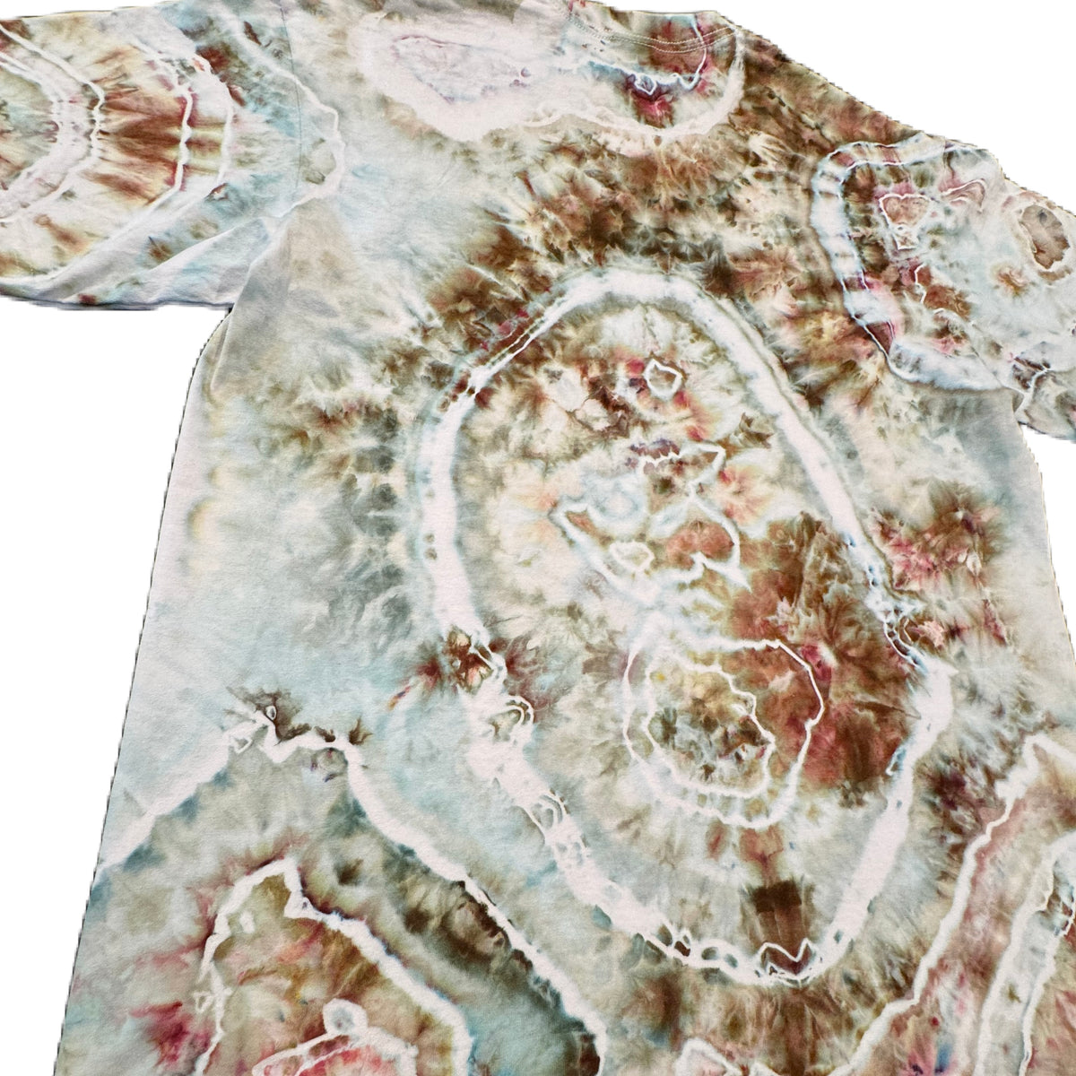 B. & S. Railroad Train Songs /// Wild Blossom Ice Dye /// Size XL
