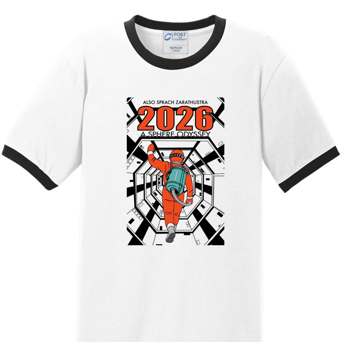 Available Now /// 2026 Sphere Odyssey /// Ringer Tee