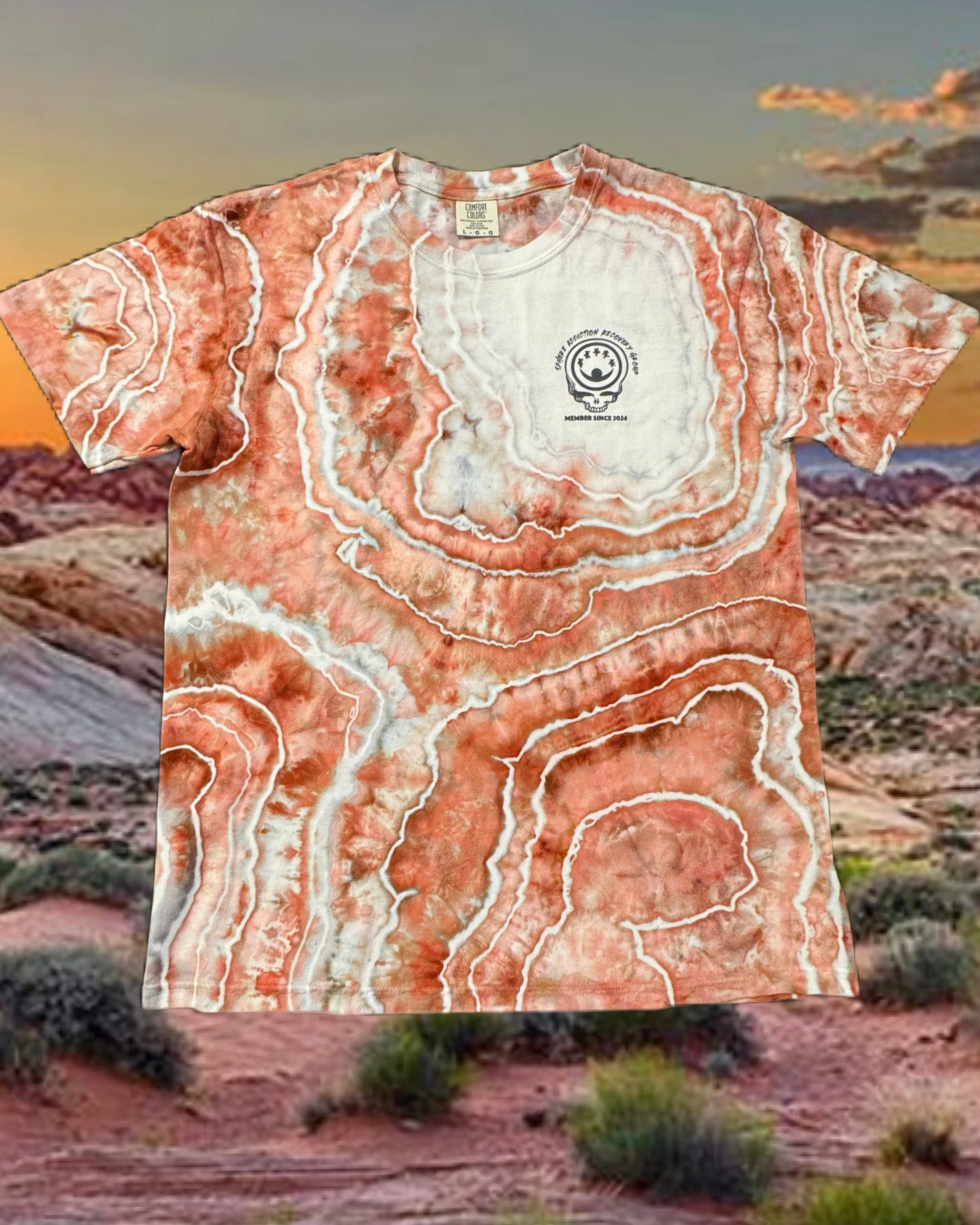 Sphere Addiction /// Vegas Dead Blood Moon Ice Dye /// Size LRG