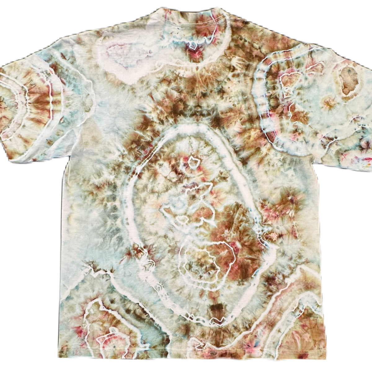 B. & S. Railroad Train Songs /// Wild Blossom Ice Dye /// Size XL