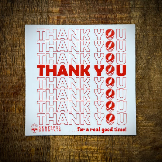 Sticker /// 3” Loose Lucy’s Bodega Thank You Slap