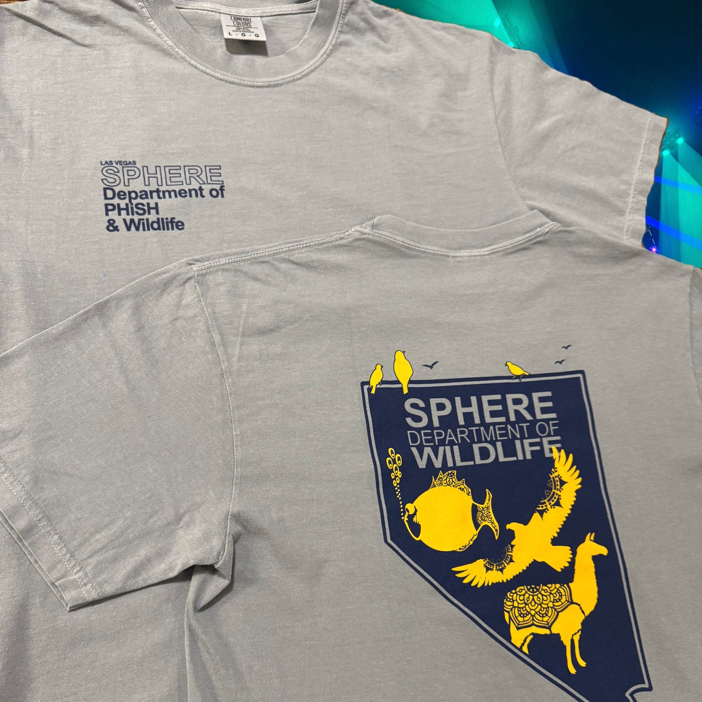 Available Now /// Las Vegas Sphere Department of PHiSH & Wildlife Shirt