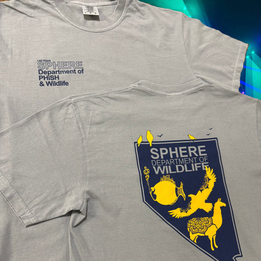 Available Now /// Las Vegas Sphere Department of PHiSH & Wildlife Shirt