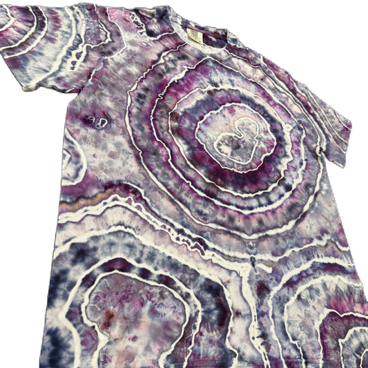 Grateful Mountain Tie Dye Interstellar Purps Geode Size LRG