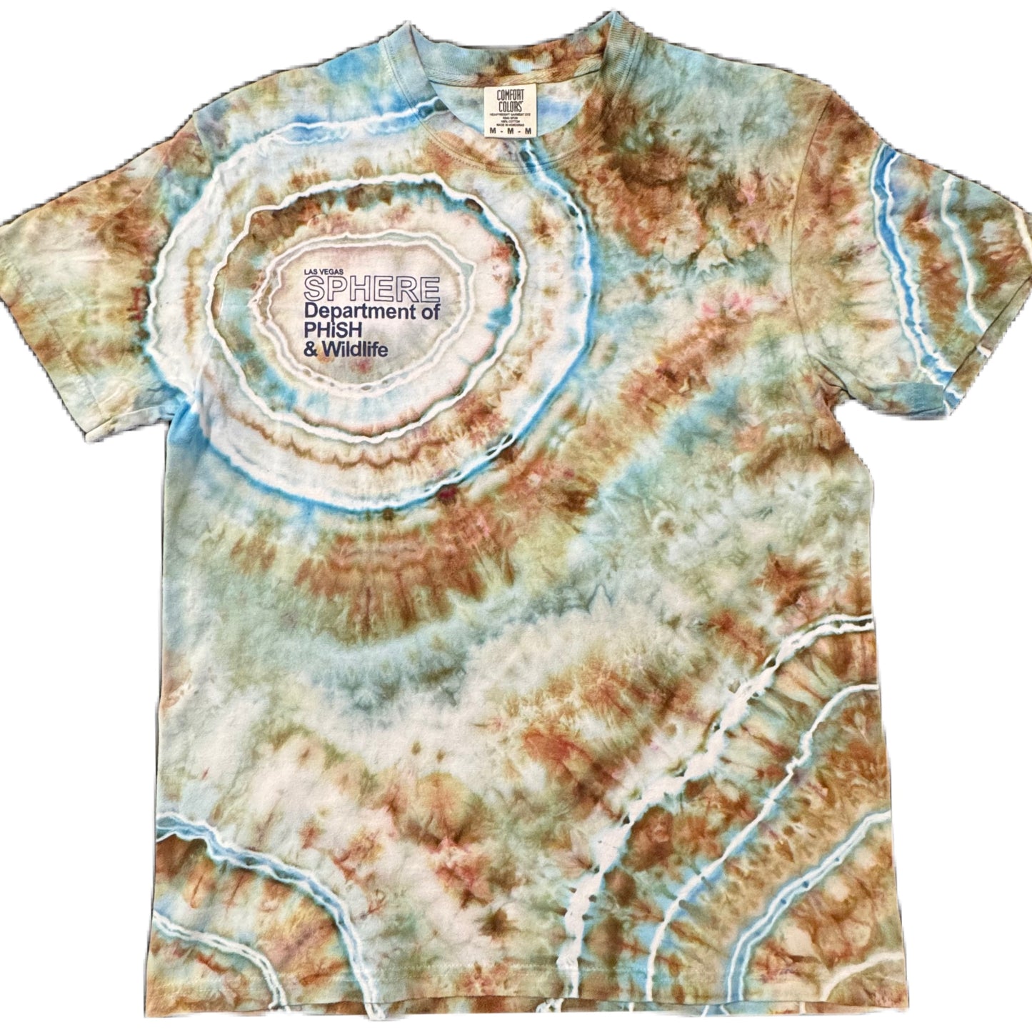 Available Now /// Las Vegas Sphere Department of PHiSH & Wildlife /// Wild Thing & Alpine Ice Dye (Available Sizes: MED, LRG, XL)