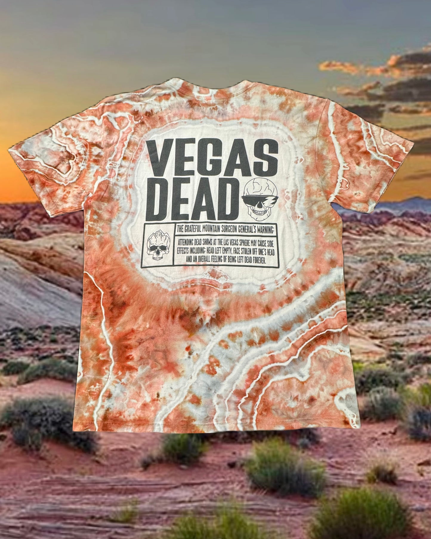 Sphere Addiction /// Vegas Dead Blood Moon Ice Dye /// Size LRG